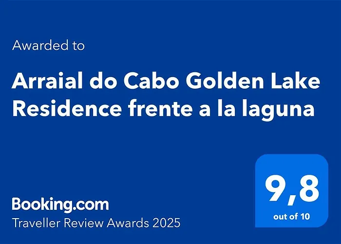 Arraial Do Cabo Golden Lake Residence Frente A La Laguna